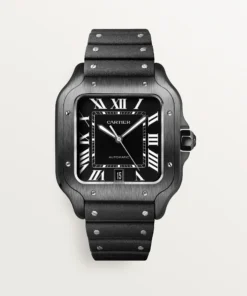 CARTIER SANTOS DE CARTIER WATCH BLACK