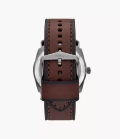 Alternative view of FOSSIL MACHINE AUTOMATIC BROWN LEATHER