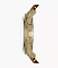 Alternative view of FOSSIL GRANT SPORT CRONOGRAPH LUGGAGE LEATHER