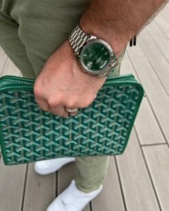 Alternative view of ROLEX DAY DATE (SILVER GREEN)