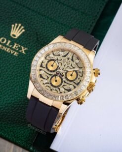 Alternative view of ROLEX DAYTONA EYE OF THE TIGER (GOLD)