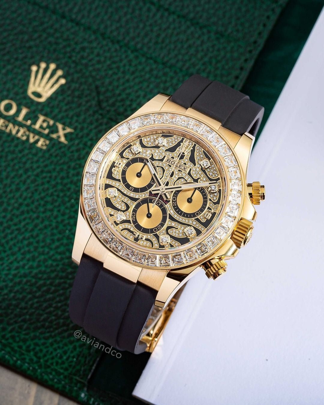 ROLEX DAYTONA EYE OF THE TIGER (GOLD) - Image 2