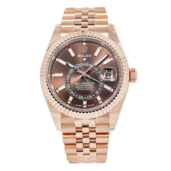 ROLEX SKY DWELLER (GOLD CHOCOLATE) - Image 4
