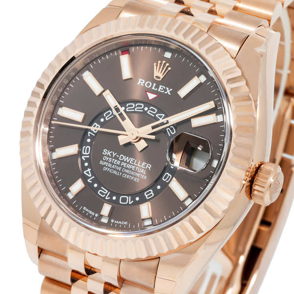 ROLEX SKY DWELLER (GOLD CHOCOLATE) - Image 2
