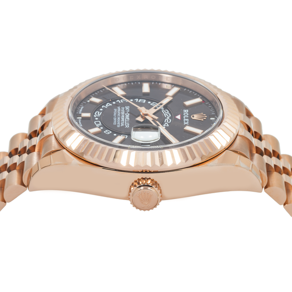 ROLEX SKY DWELLER (GOLD CHOCOLATE) - Image 3