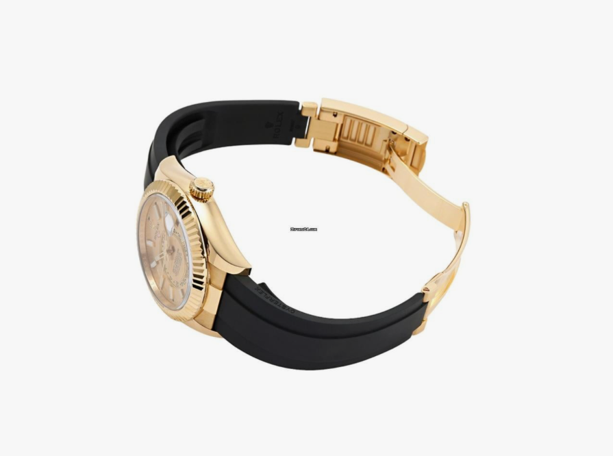 ROLEX SKY DWELLER OYSTERFLEX (GOLD) - Image 3