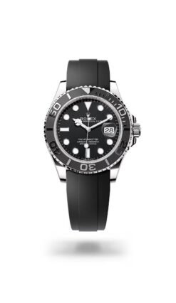 ROLEX YACHT MASTER OYSTER FLEX (BLACK SILVER)